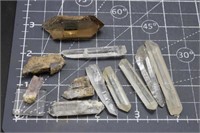 Quartz Crystals, 55.2 Grams
