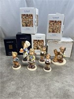 Hummel figurines, set of 6. With original boxes