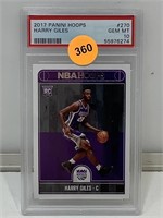 Psa 10 2017 Panini Hoops Harry Giles #270 Cased &