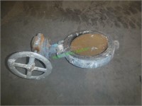 10" Butterfly Valve and Pipe Flanges