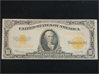 1922 $10 Gold Certificate FR-1173
