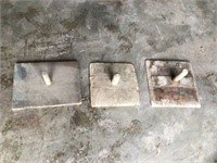 3 ANTIQUE TOOLS FOR CEMENT