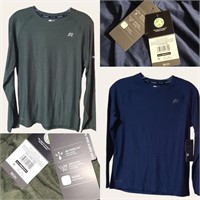 2 NWT Russell Dri-Power Long Sleeve