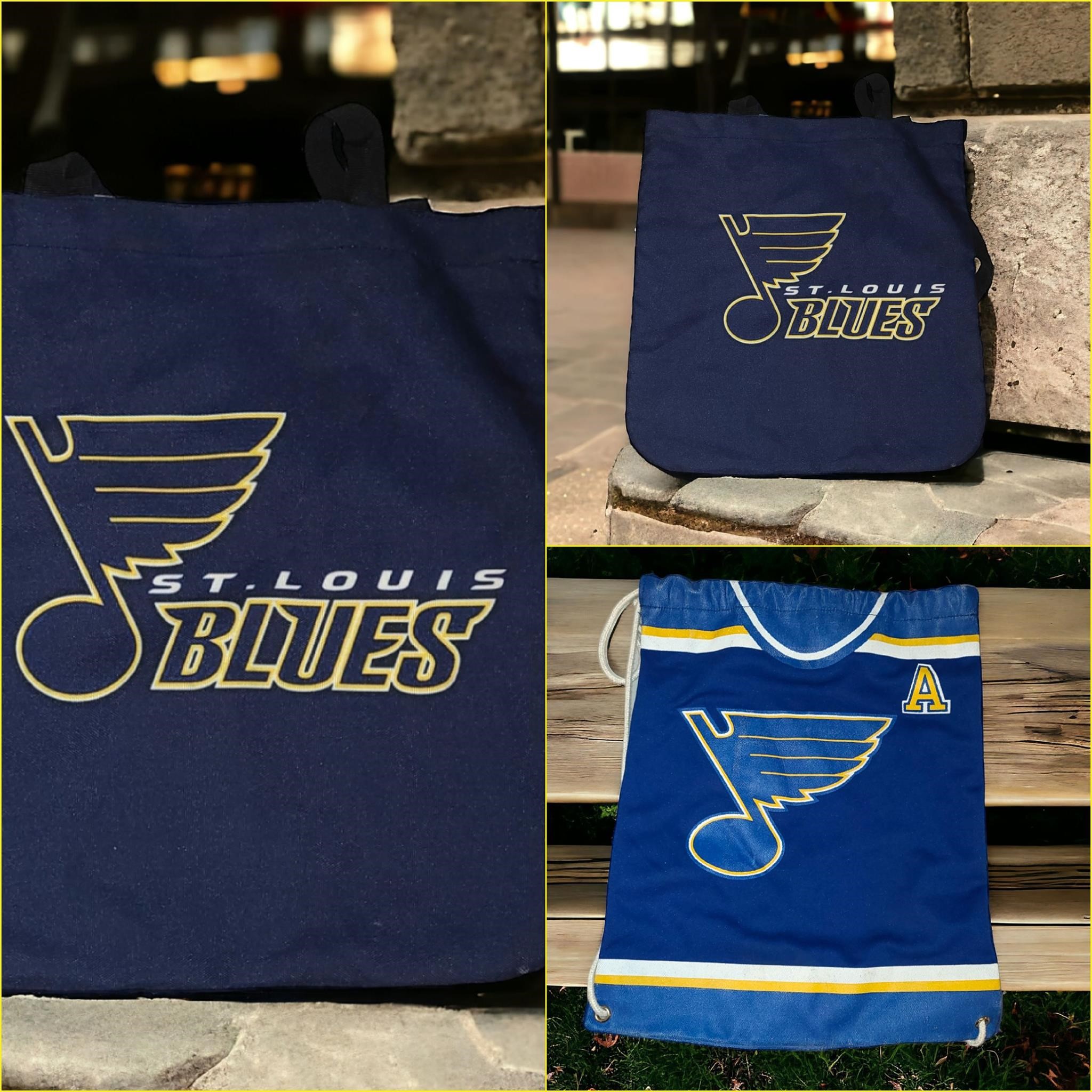 2 St. Louis Blues Hockey Tote Bag