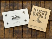 Two Mason's Duck Decoy Catalogues