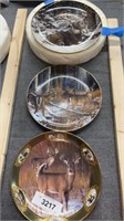 Franklin, mint, and Danbury  mint plates