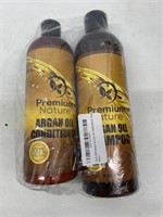 Argan Oil Shampoo and Conditioner Treated Hair