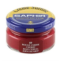Saphir Creme Surfine Shoe Polish 50ml Cherry