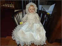 Composite doll, laced dressed,