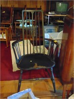 Primitive shaker type chair.  Looks great!