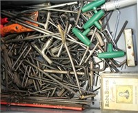 Drawer lot: dozens of allen wrenches