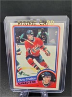 1984 O Pee Chee, Chris Chelios Rookie card