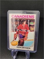 1975-76 O Pee Chee, Ken Dryden hockey card