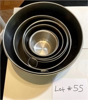 9 Stainless Steel Mixing Bowls