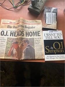 O.J. Simpson items