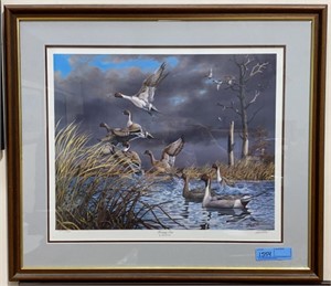 HAROLD ROE "MOVING OUT" PINTAIL PRINT