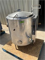 Groen 40gal gas steam jacketed kettle