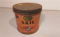 Vintage Sail Tobacco Can