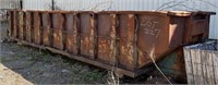 larger dumpster, approx 8'x22'x4'tall