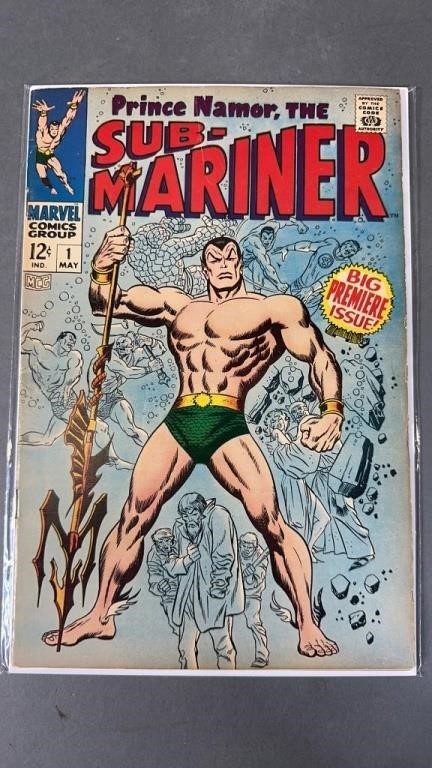 Sub-Mariner #1 (1968) Key Marvel Comic Book