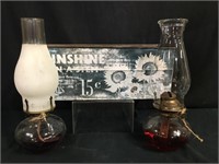 Oil Lamps and Home Decor