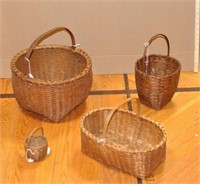 Four Handled Splint Baskets