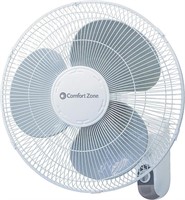 3-Speed Oscillating Wall-Mount Fan