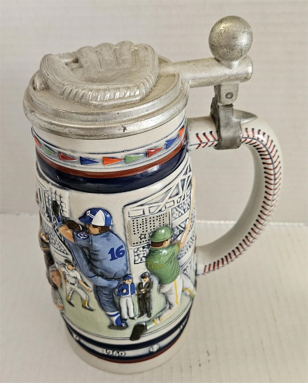 984 Avon Baseball Beer Stein