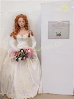 Heartland Mint Porcelain Bride Doll