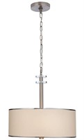 CANVAS LYNDON 3 LIGHT PENDANT FIXTURE