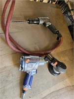 Kobalt pneumatic impact wrench, pneumatic sander,