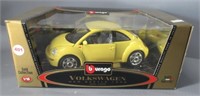 Burago 1998 New Beatle Volkswagen 1/18 Scale