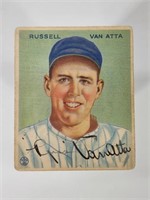 1933 GOUDEY RUSSELL VAN ATTA - SIGNED