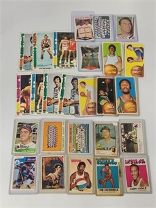 1960'S & 1970'S BASKETBALL & BASEBALL TOPPS CARDS