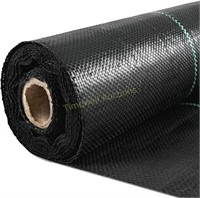 Happybuy 6.5FTx300FT Weed Barrier Fabric  3OZ