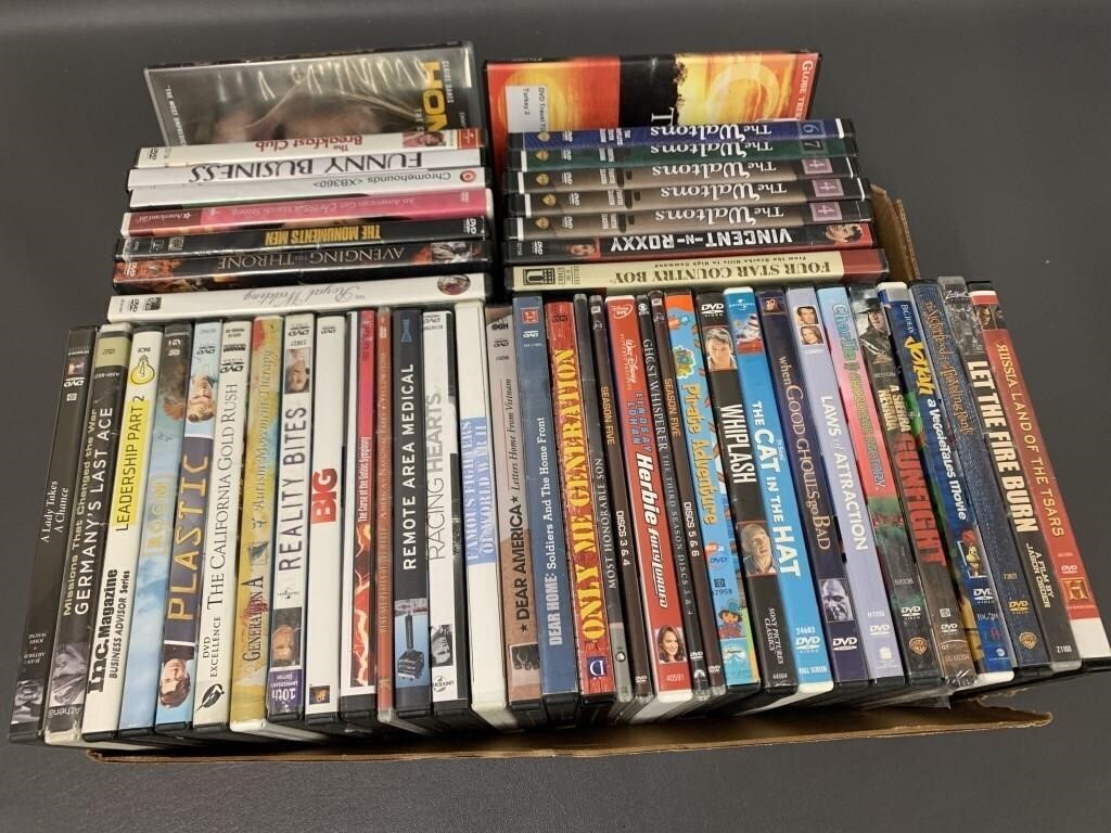 Lot of 49 Movies and TV Series on DVD