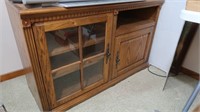 Wood TV Stand/Entertainment Center-2 Door (does