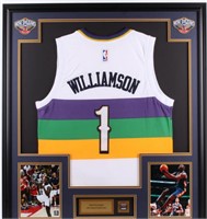 Framed Zion Williamson Jersey