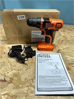 Black & Decker 20v lithium drill,no battery,works