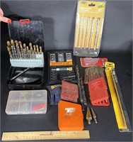 Assorted Drill Bits And Accessories
