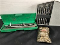 Handyman Accessories Lot  - Drill Bits, Wrench Set