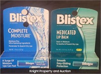 2 Blistex 0.15 oz (Moisture and Medicated)