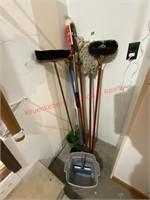 Brooms, Mops, Bucket