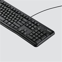 Logitech K120 USB Keyboard - Black