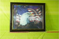Framed USA Puzzle  24 x 19
