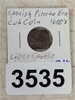 1600'S PIRATE ERA COB COIN