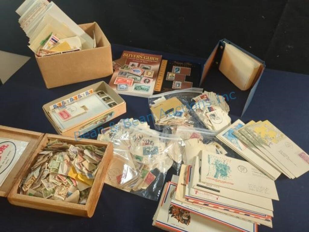 Postage stamp collection