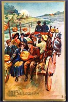 Vintage Tuck's Halloween postcard