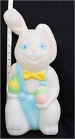 Vntg 14in Easter bunny blow mold w/ 2 eggs no cord