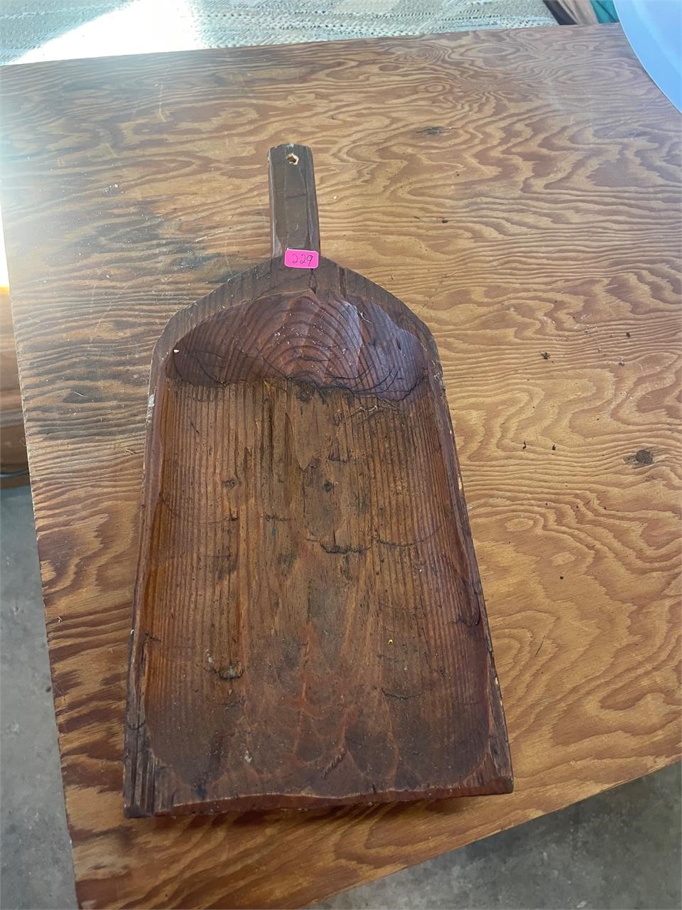 Antique Wooden Scoop